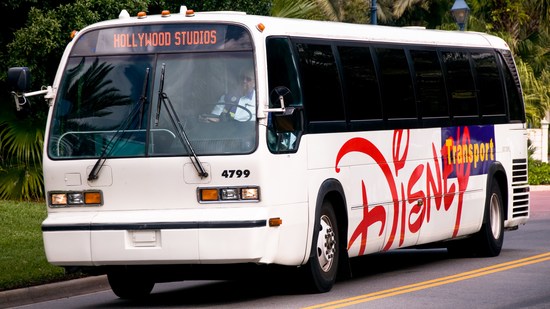 Sistema de transporte em ônibus da Disney
